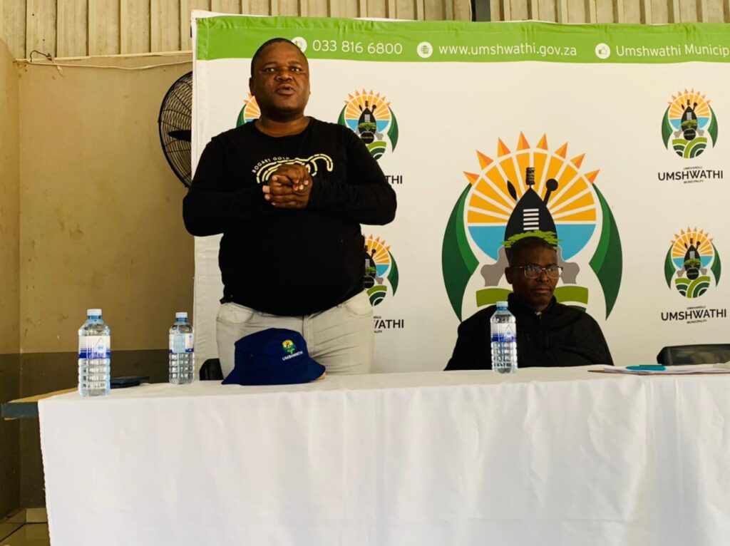 uMshwathi Local Municipality led by his Worship Mayor Mandla Zondi together with the Department of Health held a successful Mental Health Program in ward 9, Trustfeed.