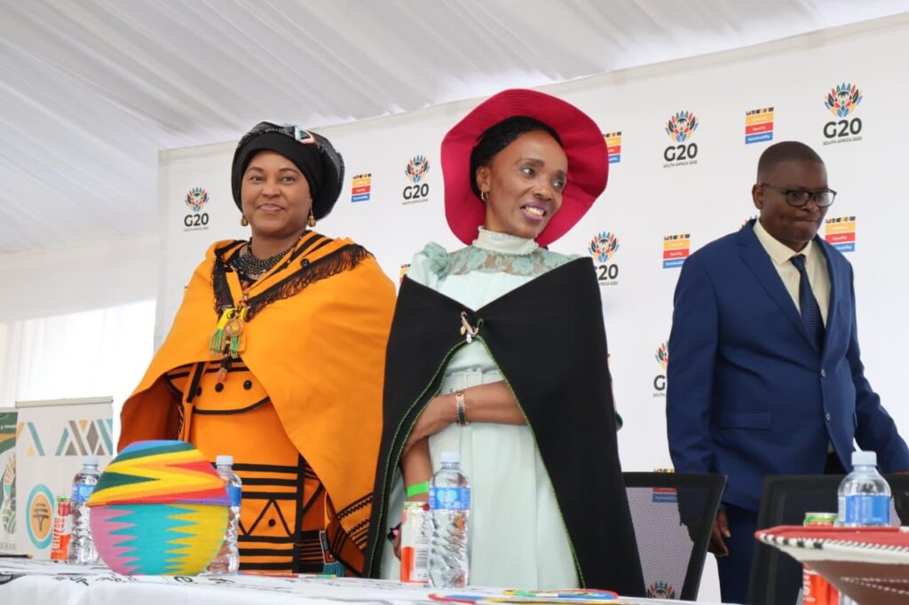 The Honorable Minister Sindisiwe Lydia Chikunga, Minister in the Presidency for Women, Youth and Persons with Disabilities, successfully hosted a G20 Programme in uMshwathi on Friday, 14 November 2025.
